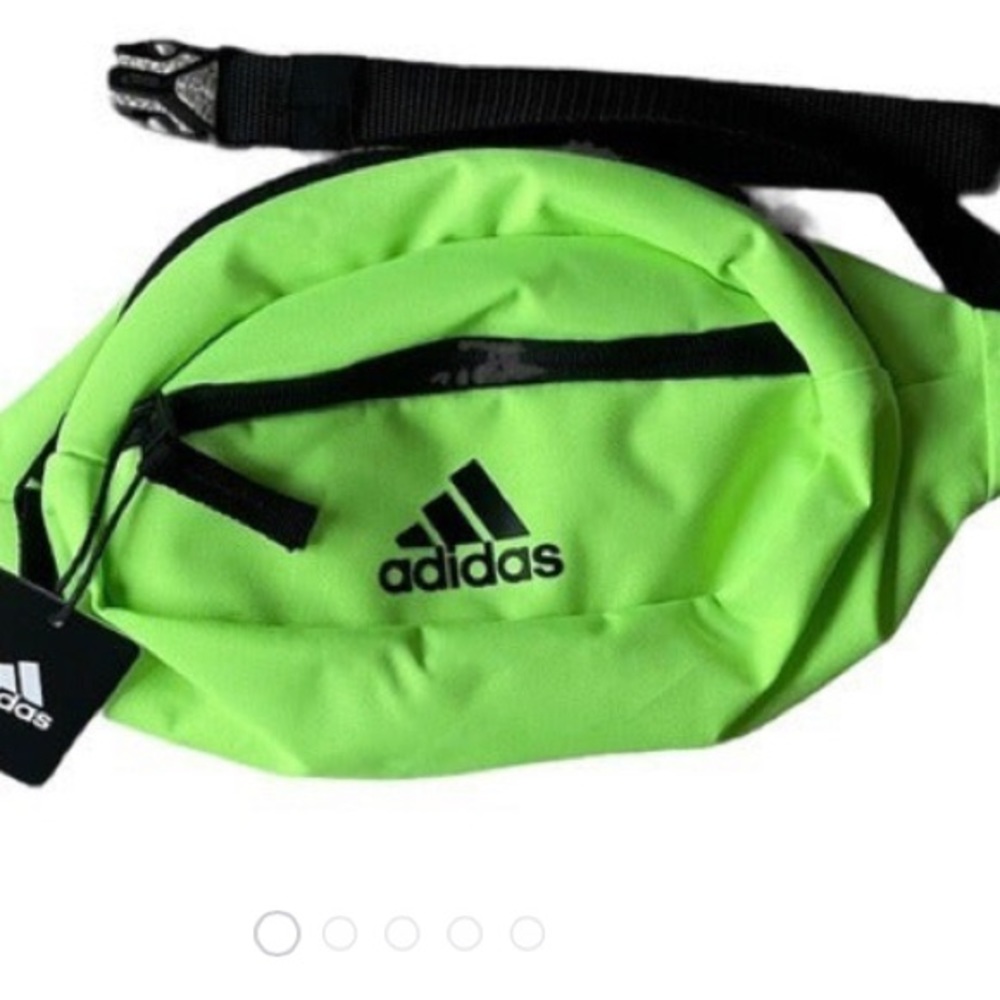 Neon ADIDAS fanny pack